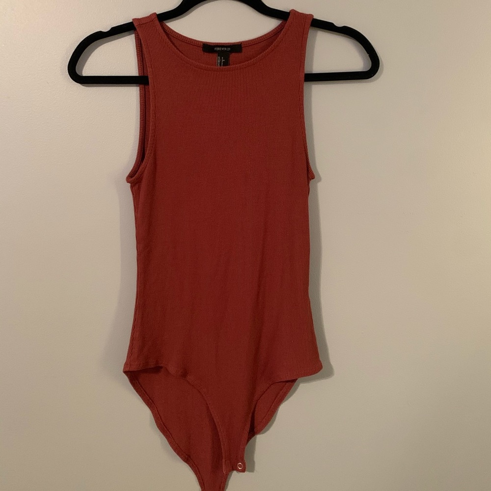 Maroon bodysuit
